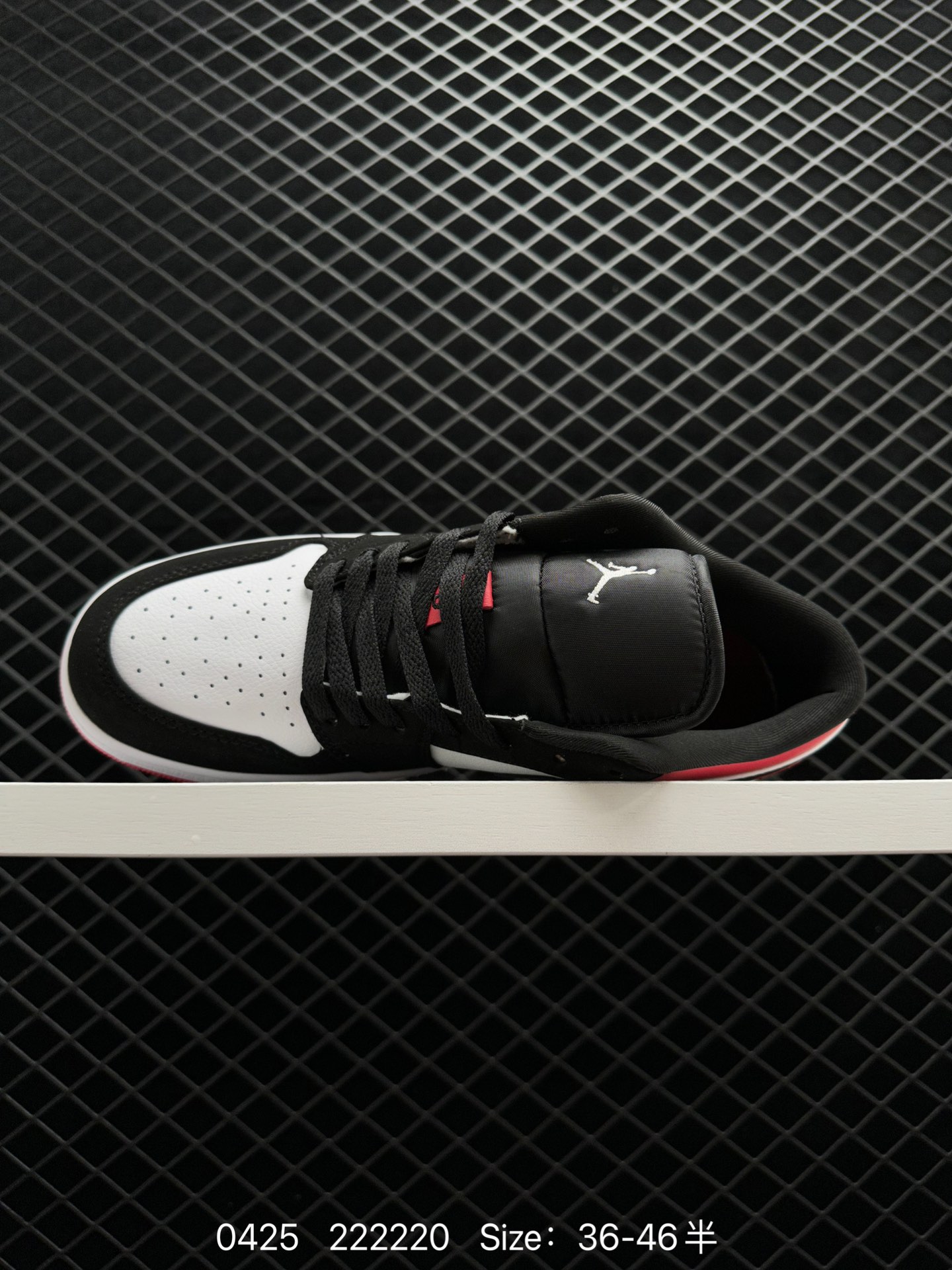 Air Jordan 1 Low “Black Toe”